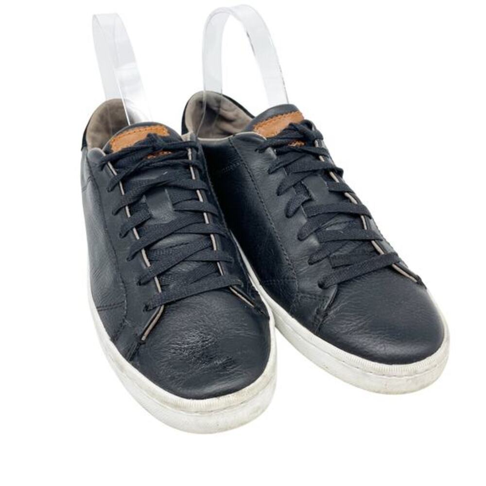 Cole Haan Women's Mindi Black Leather Sneaker‎ Low Top Lace Up Size 8B